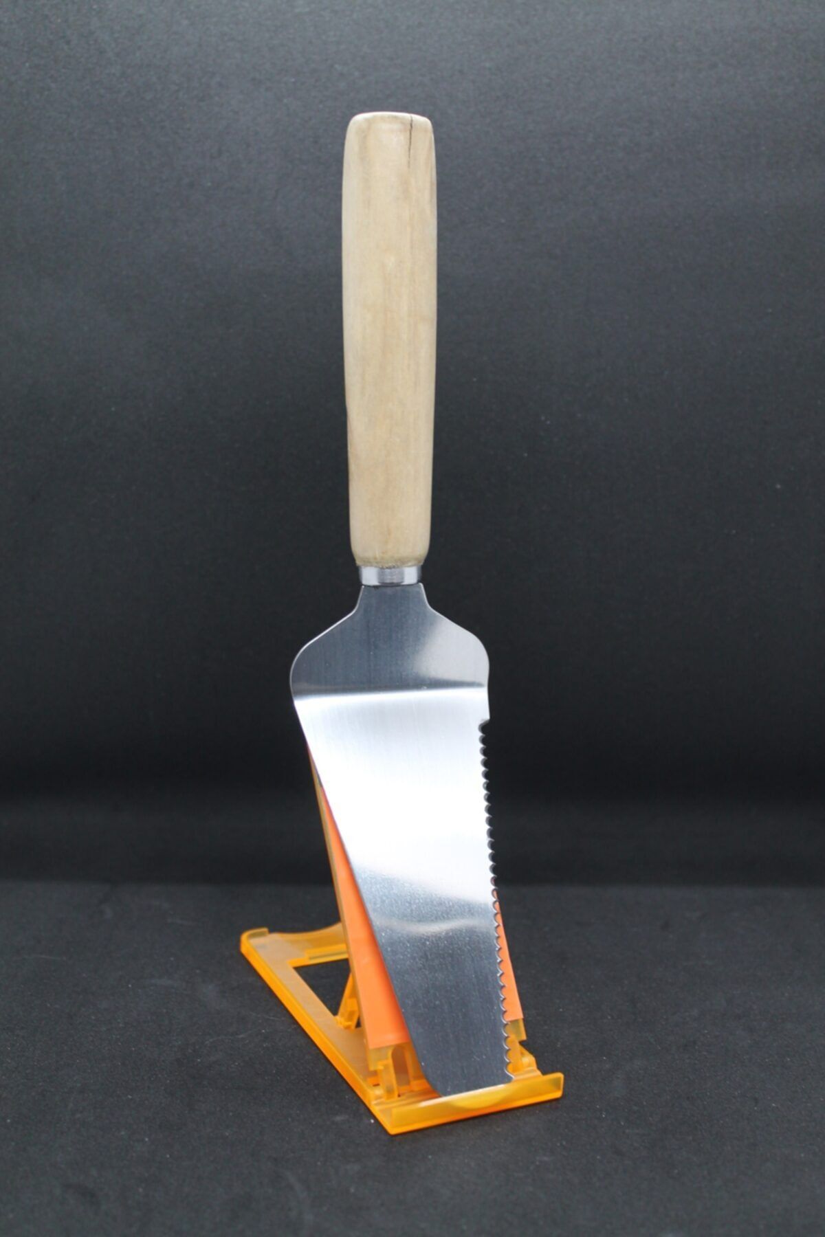 Enfa Gri Bıçaklı Lüks Pasta Spatulası