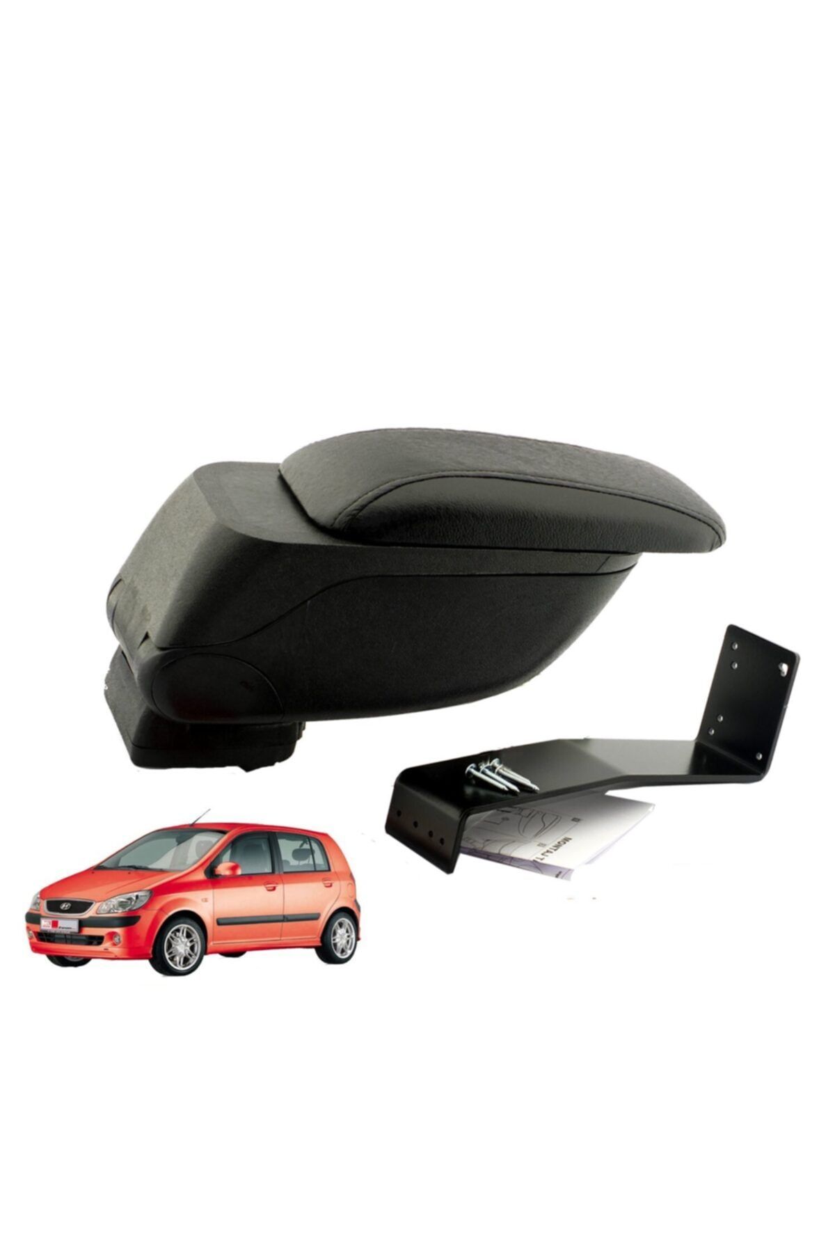Atakent Hobi Hyundai Getz 2003-2012 Geniş Hacimli Delmesiz Çelik Ayaklı Kolçak