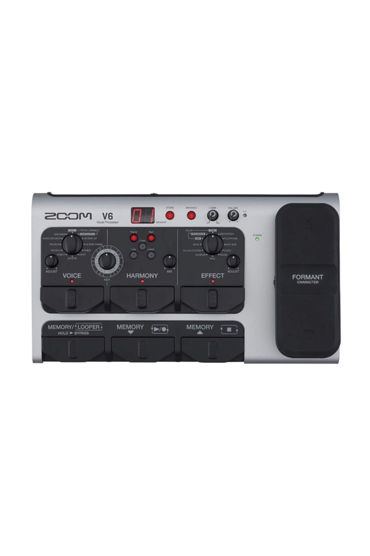 Zoom V6 Vokal Processörü