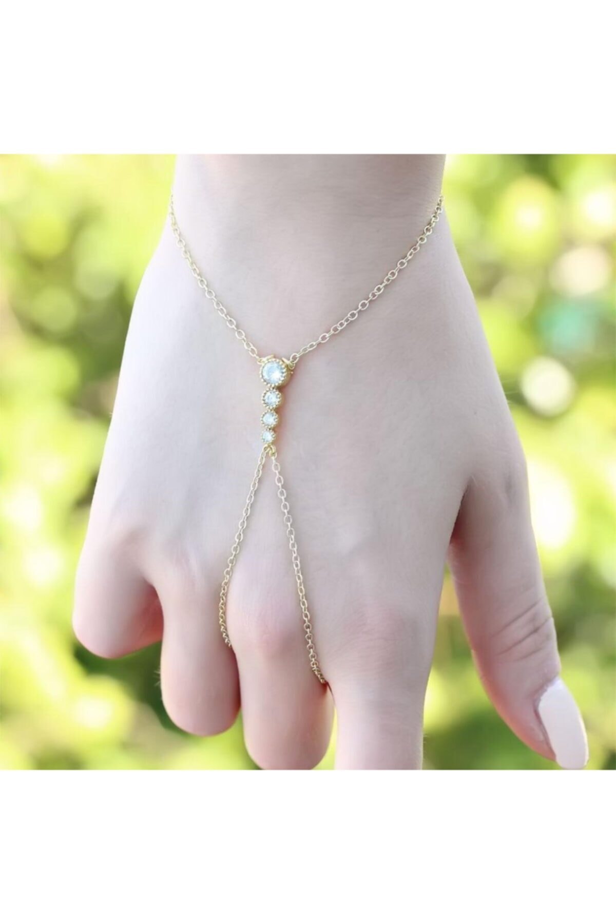 Bijustore Kadın Zirkon Dört Taş Şahmeran