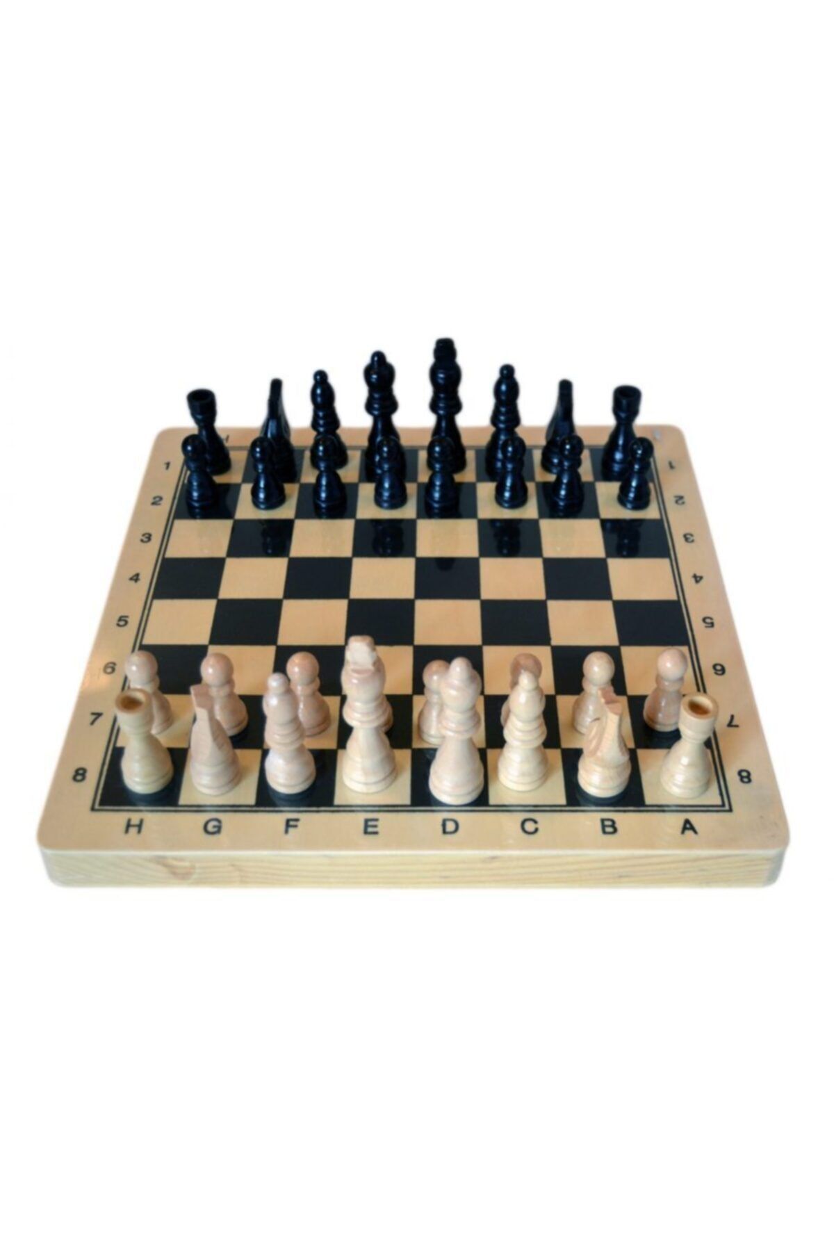 Cansüs Bambu Satranç Takımı 29cm