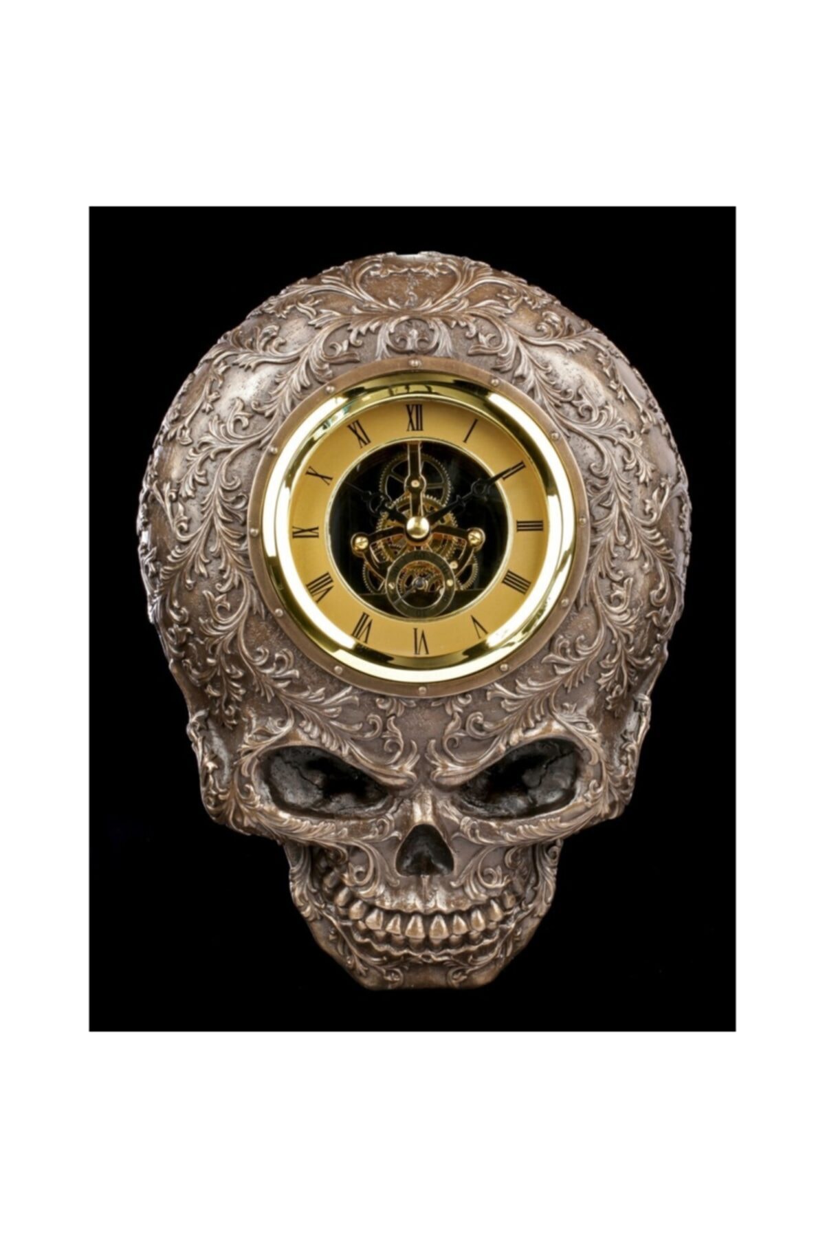 Tüterler Wıse Kurukafa Saat 21*21*5.5 cm