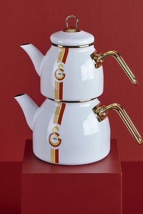 N3470 Galatasaray Lisanslı Çizgili Çaydanlık Image 0