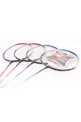 4 Adet Badminton Raketi İle 3 Adet Badminton Topu Ve Deluxe Badminton Çantası Dörtlü Grup Seti Image 2