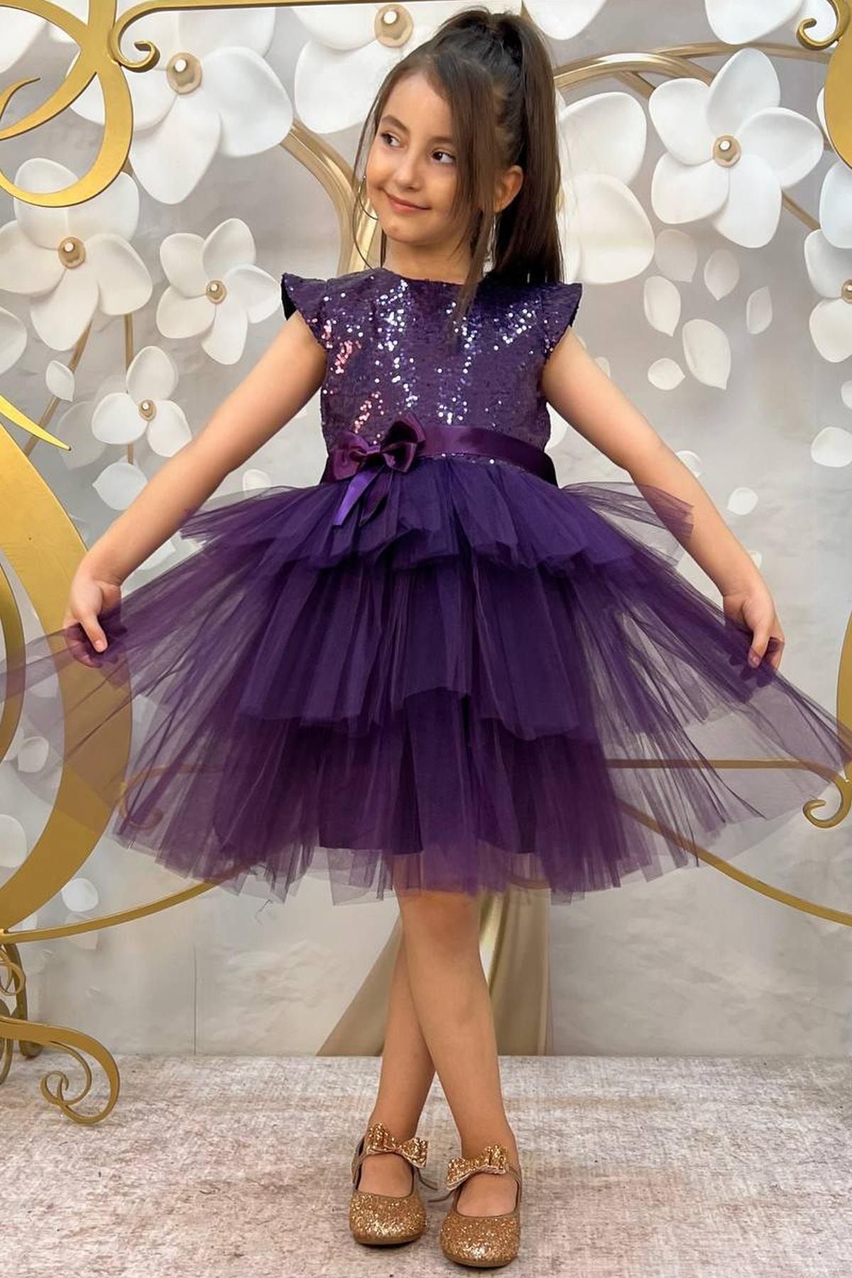 Plum hotsell evening dress