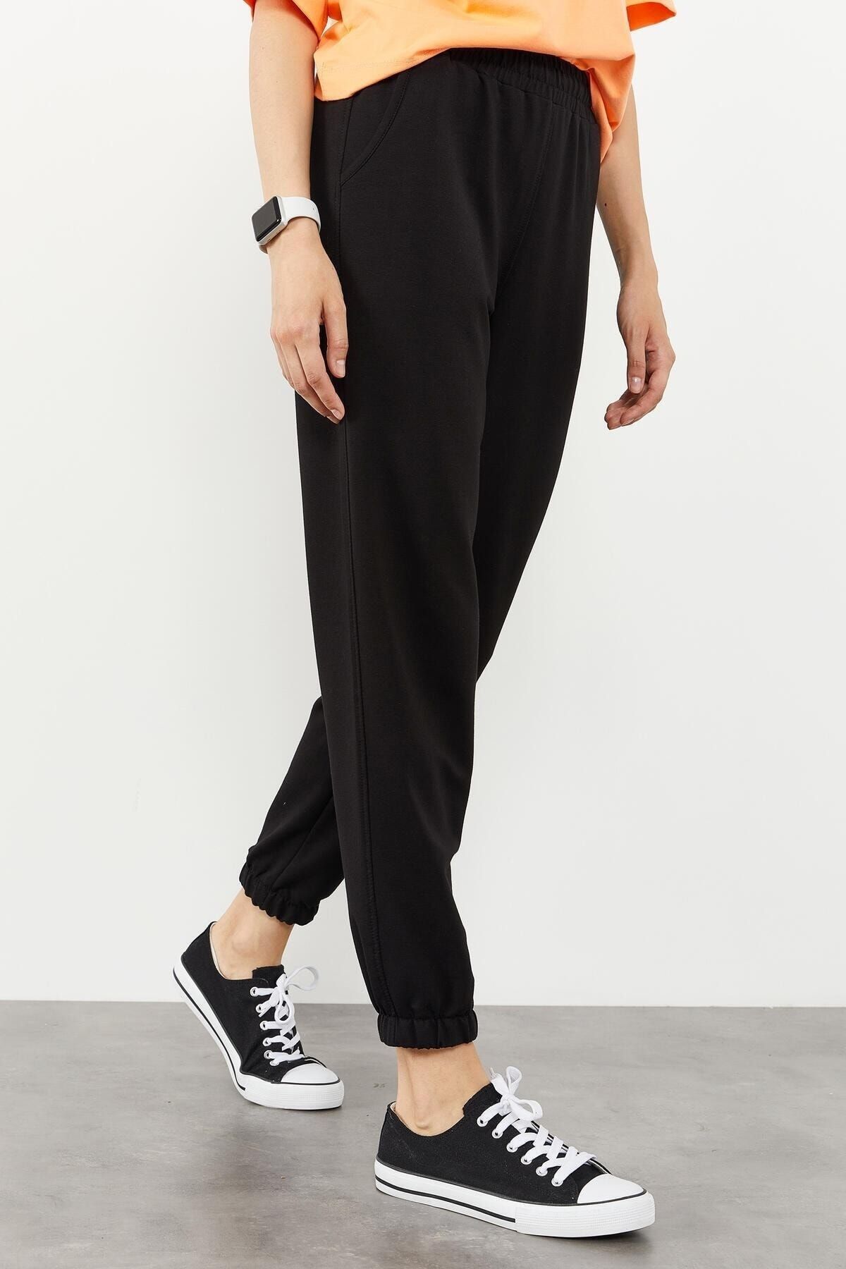 Black tight tracksuit bottoms on sale