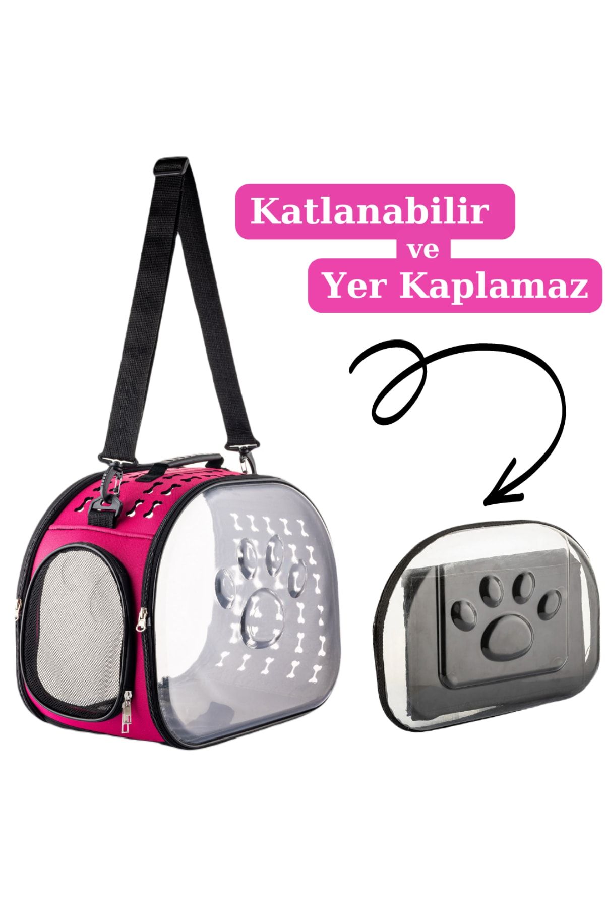 NS reliable Carrying Bag Transparent Pet Cat dog Carrying Bag