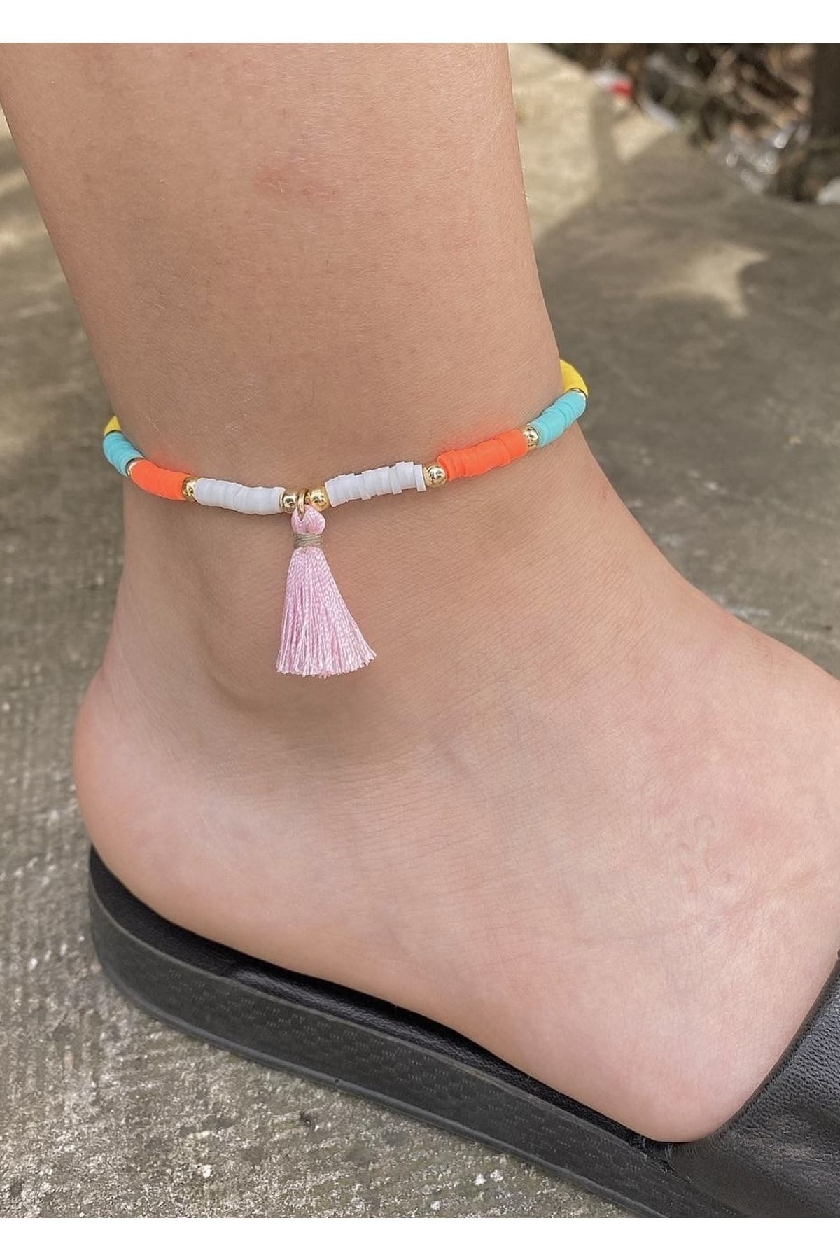 Tassel anklet shop
