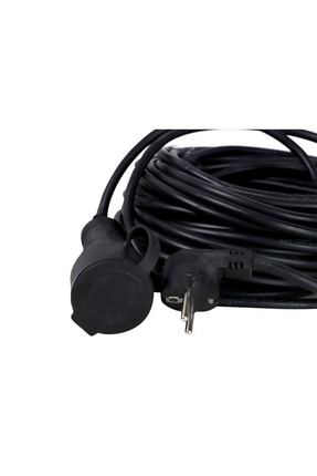 3x1,5 10 Mt. Cca Kablolu Uzatma Kablosu Image 0