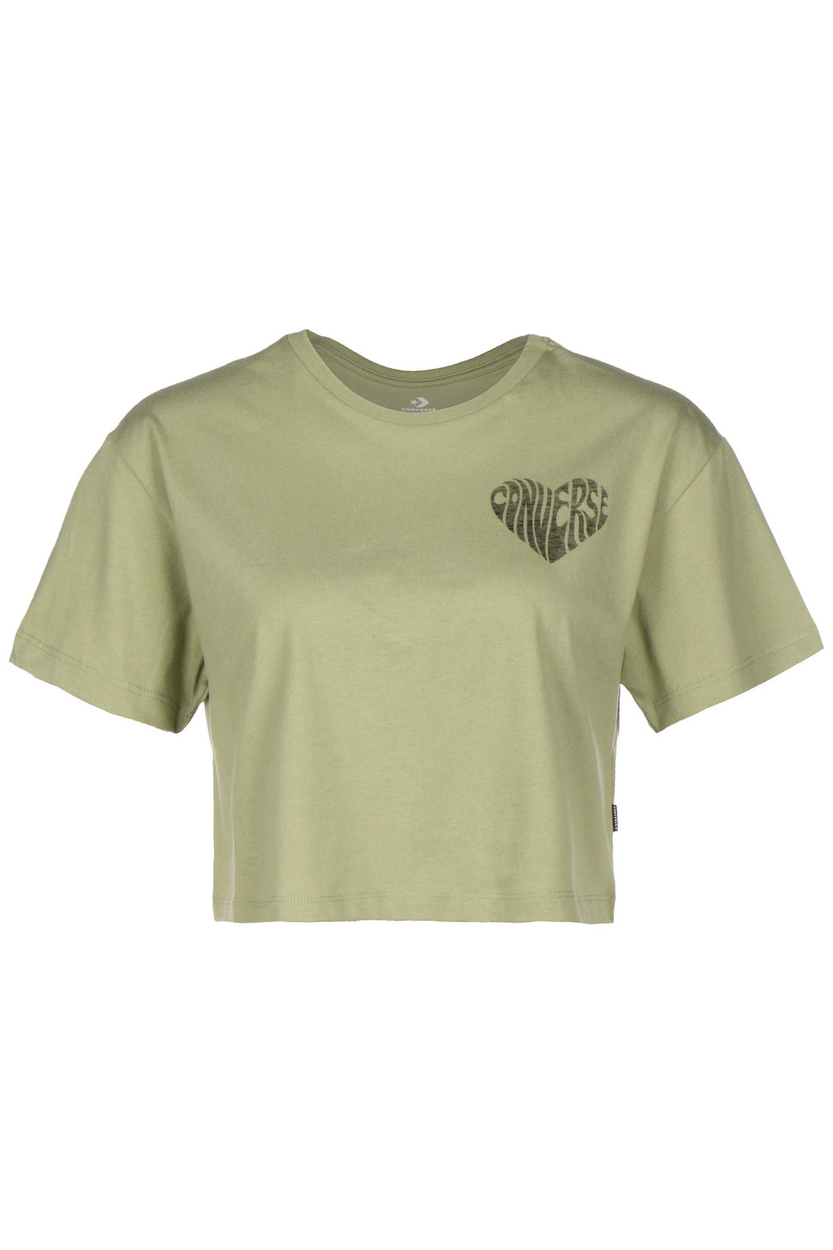 Green converse t shirt deals