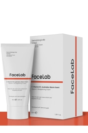 C Vitamini %5 Krem – Aydınlatıcı, Ton Eşitleyici & Nemlendirici Bakım | 50ml Image 0