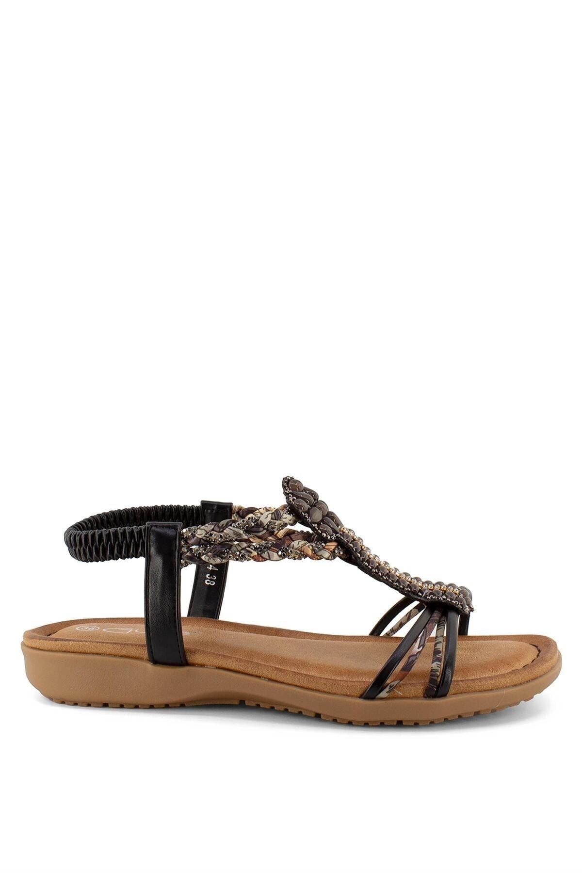 Guja 23Y150 4C Women s Sandals Black Trendyol