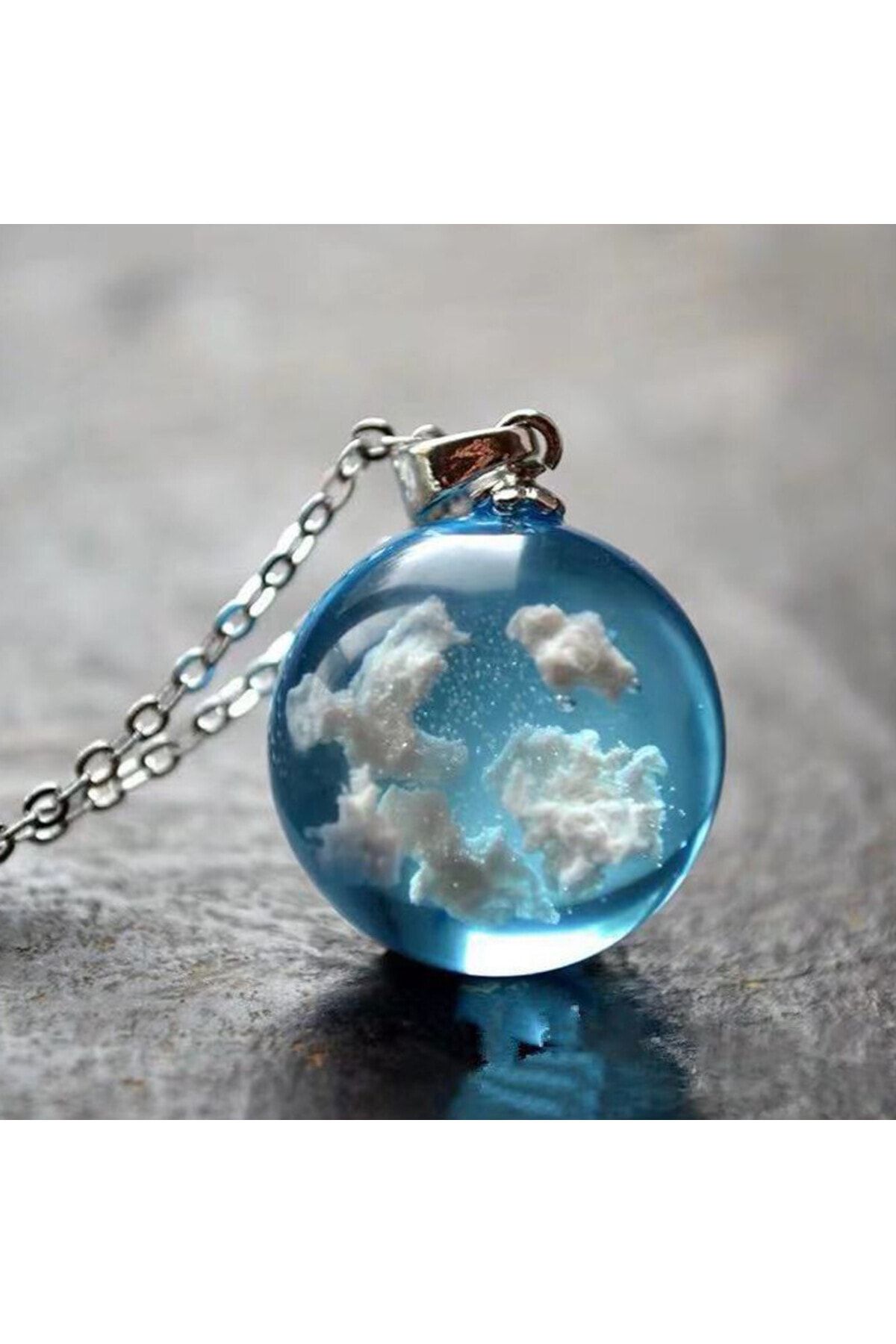 Globe shop pendant necklace
