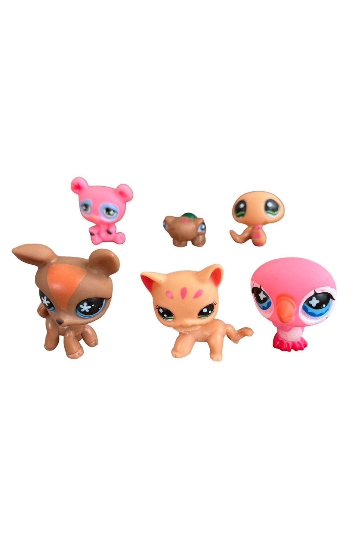 Littlest Pet Shop Cheerful Minis 6 Piece Minis Family Toy Pet Star
