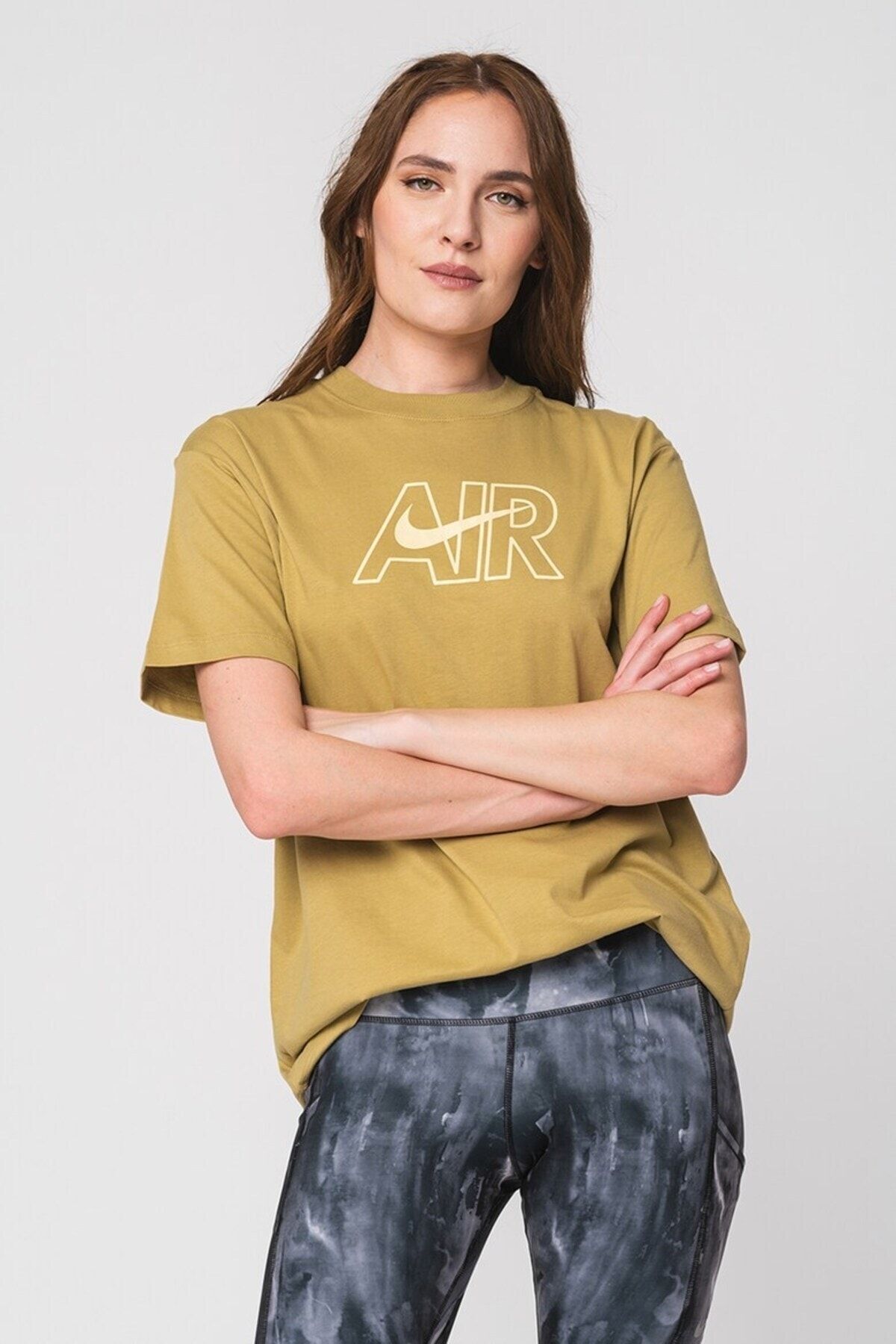 Yellow nike outlet air shirt