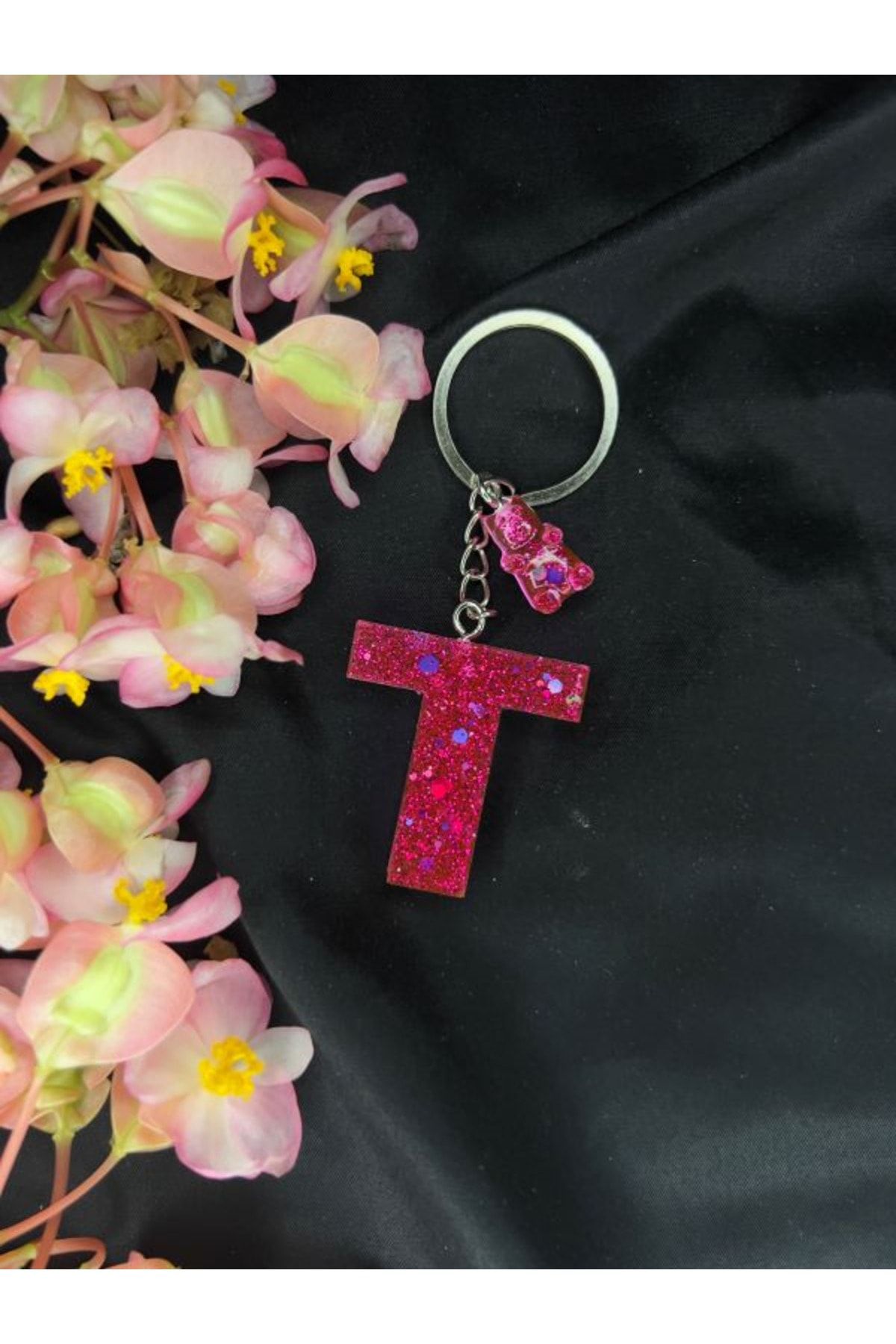 Letter t keychain outlet