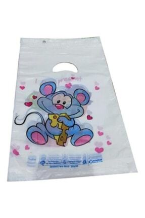 Beyaz 20x30 Baskılı Mini No: 0 Ecoplast 100'lü ( 1 Paket) Image 0