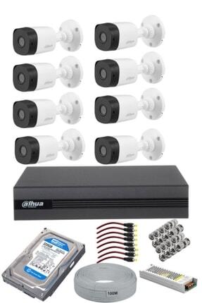 8 Kameralı Güvenlik Kamerası Full Set 2tb Hdd Image 0