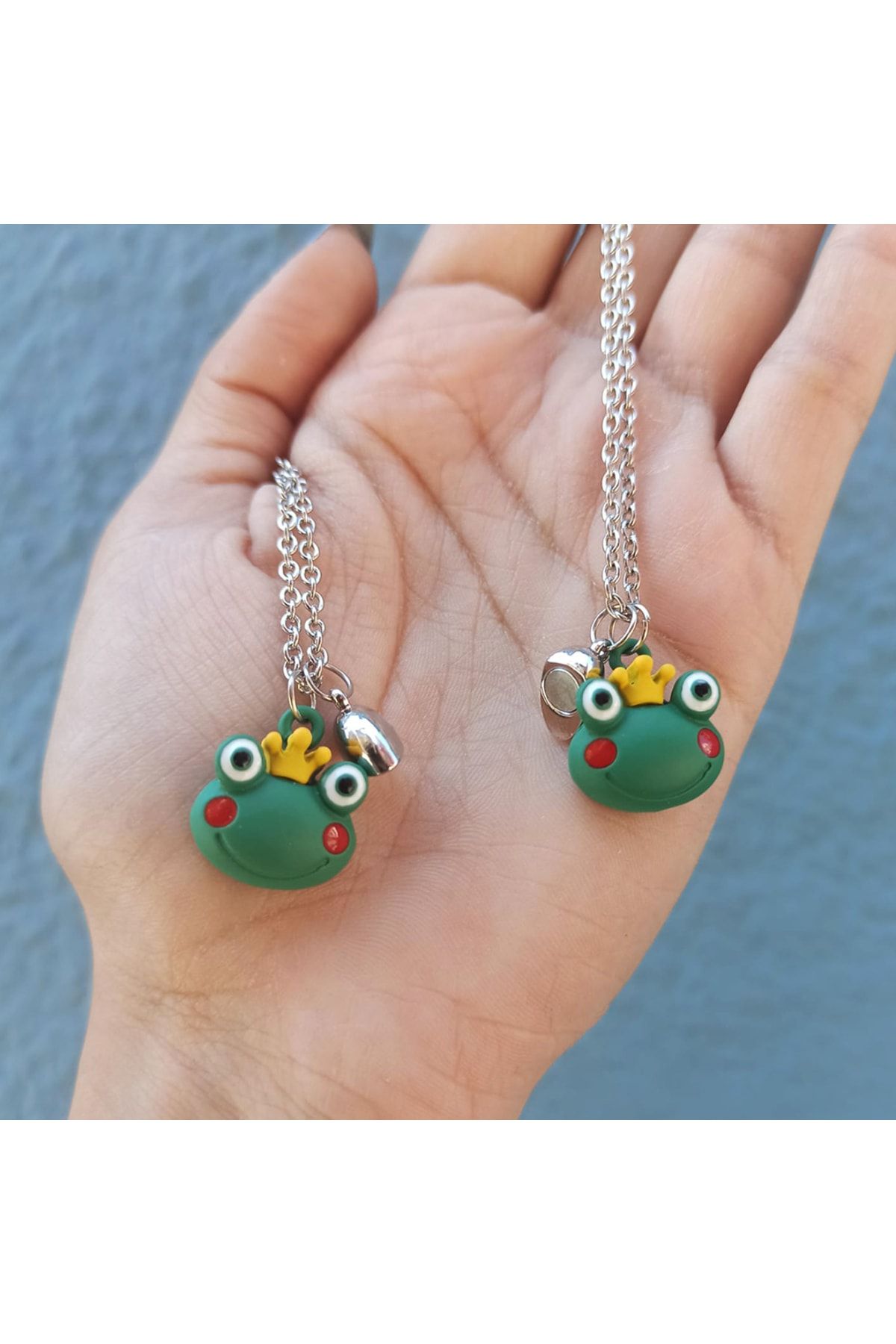 Frog necklace cheap