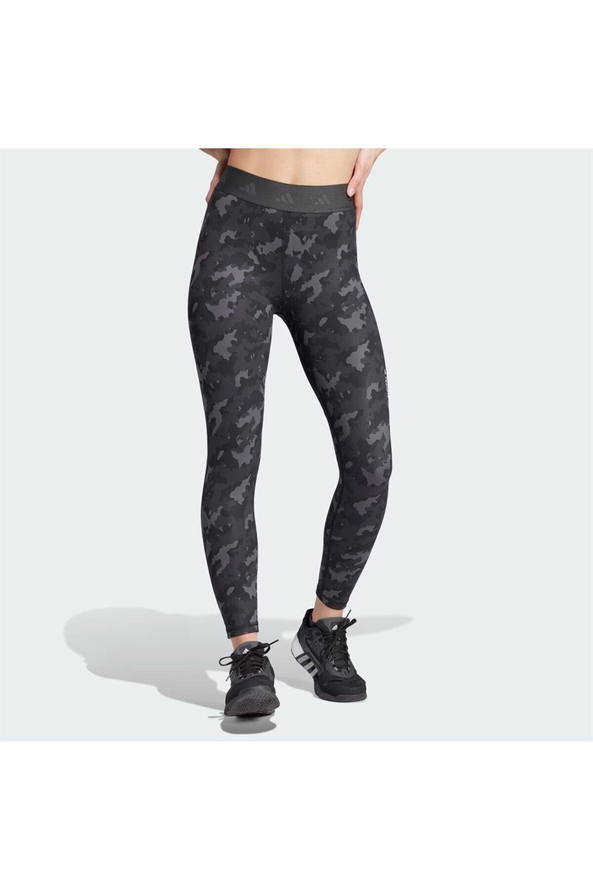 adidas Techfit Camo 7 8 Women s Tights Trendyol