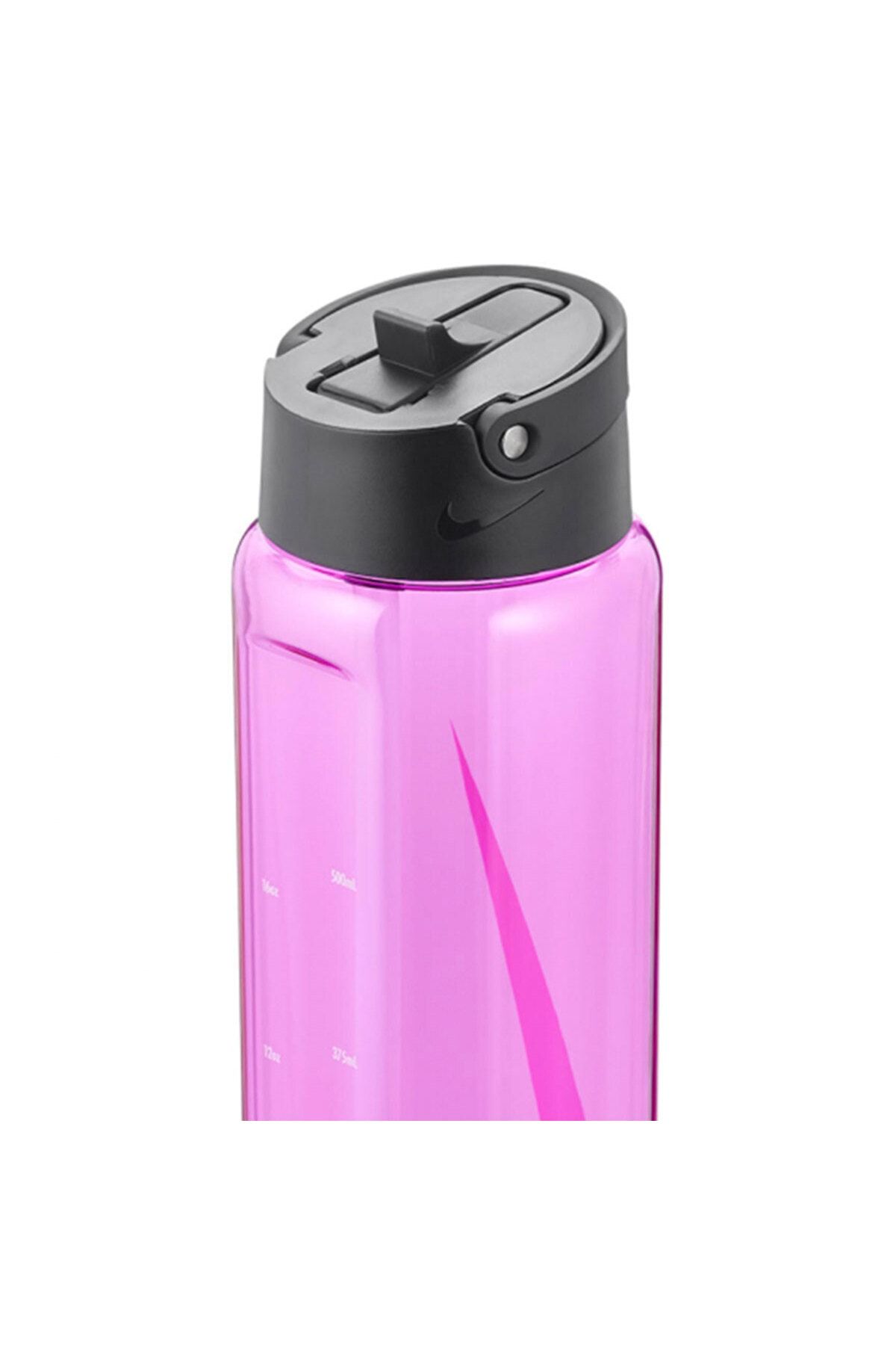 Nike t1 flow sales swoosh water bottle pink