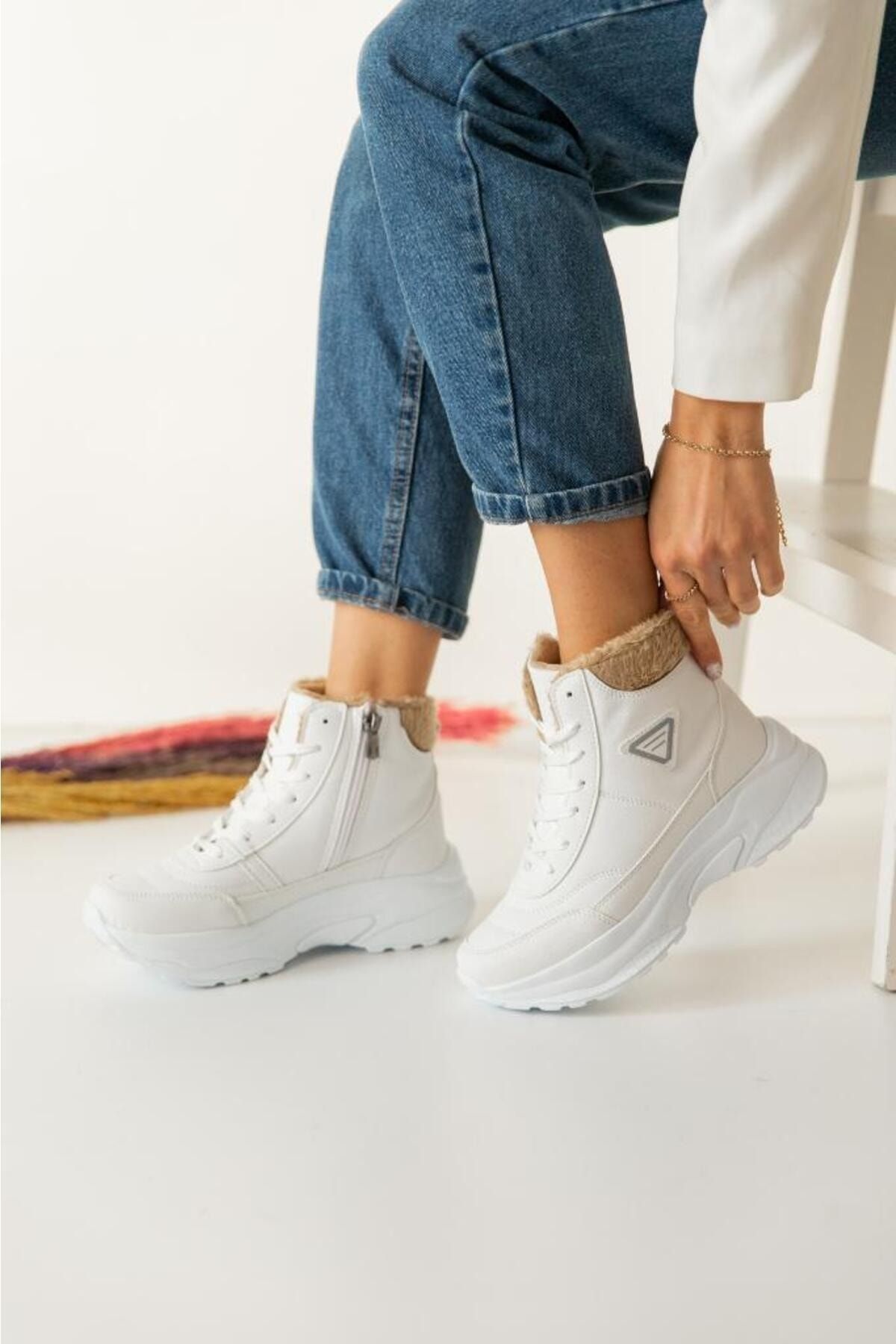 Palladium pampa white hi sales rive gauche flat ankle boots