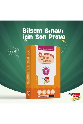 Kolay Öğrenme Yöntemiyle Bilsem Sınavı Hazırlık Için Brain Teasers Zihin Açan Sorular Image 0