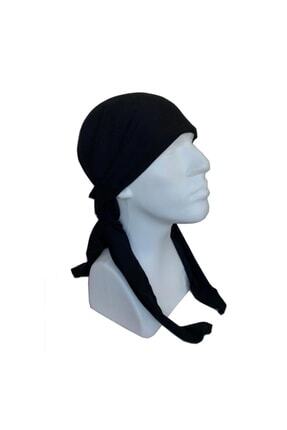 Bandana Siyah Düz Renk Image 0