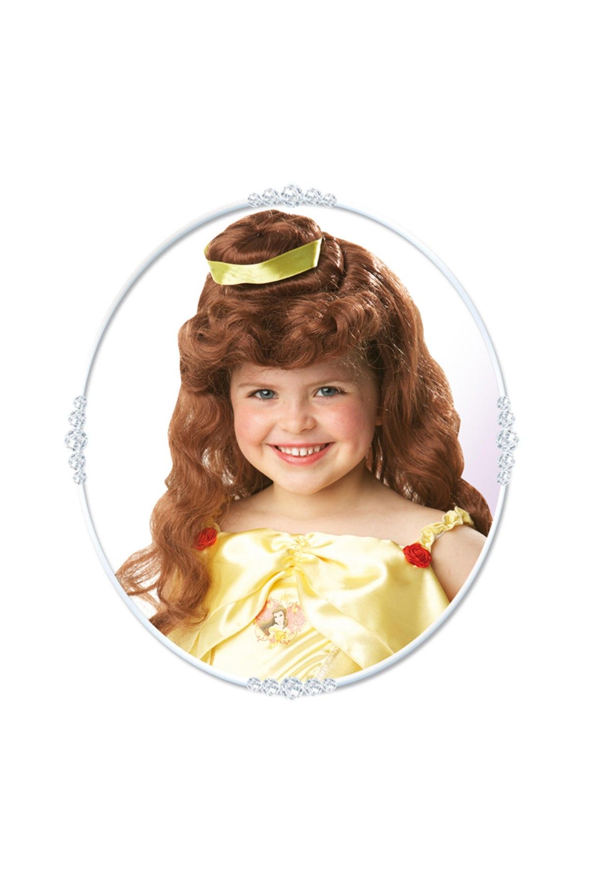 Rubies Disney Lisanslı Prenses Belle Peruk /