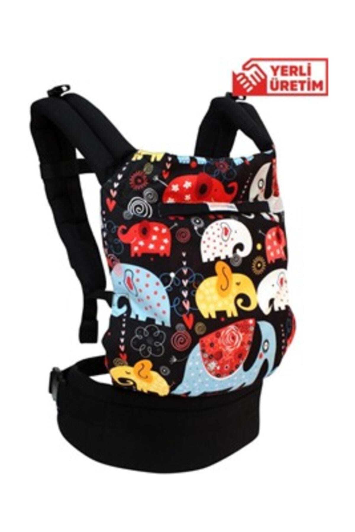 SolomomBaby Şanslı Filler Ergonomik Kanguru (3AY/4YAŞ)
