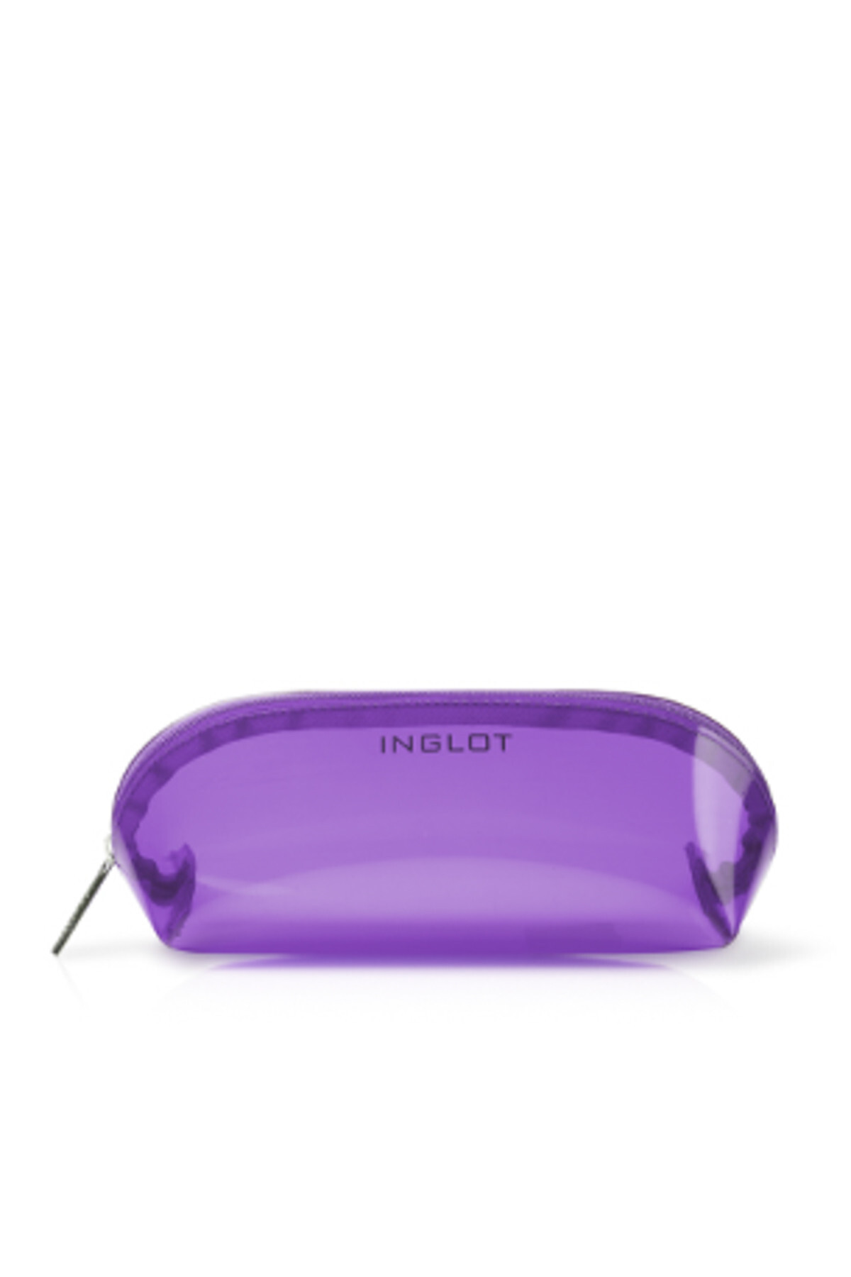 INGLOT Makyaj Çantası - Cosmetic Bag Transparent Purple 5901905110083