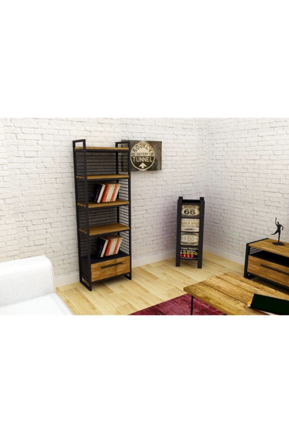 Vivense Yiku Small Kitaplık-60X35X190