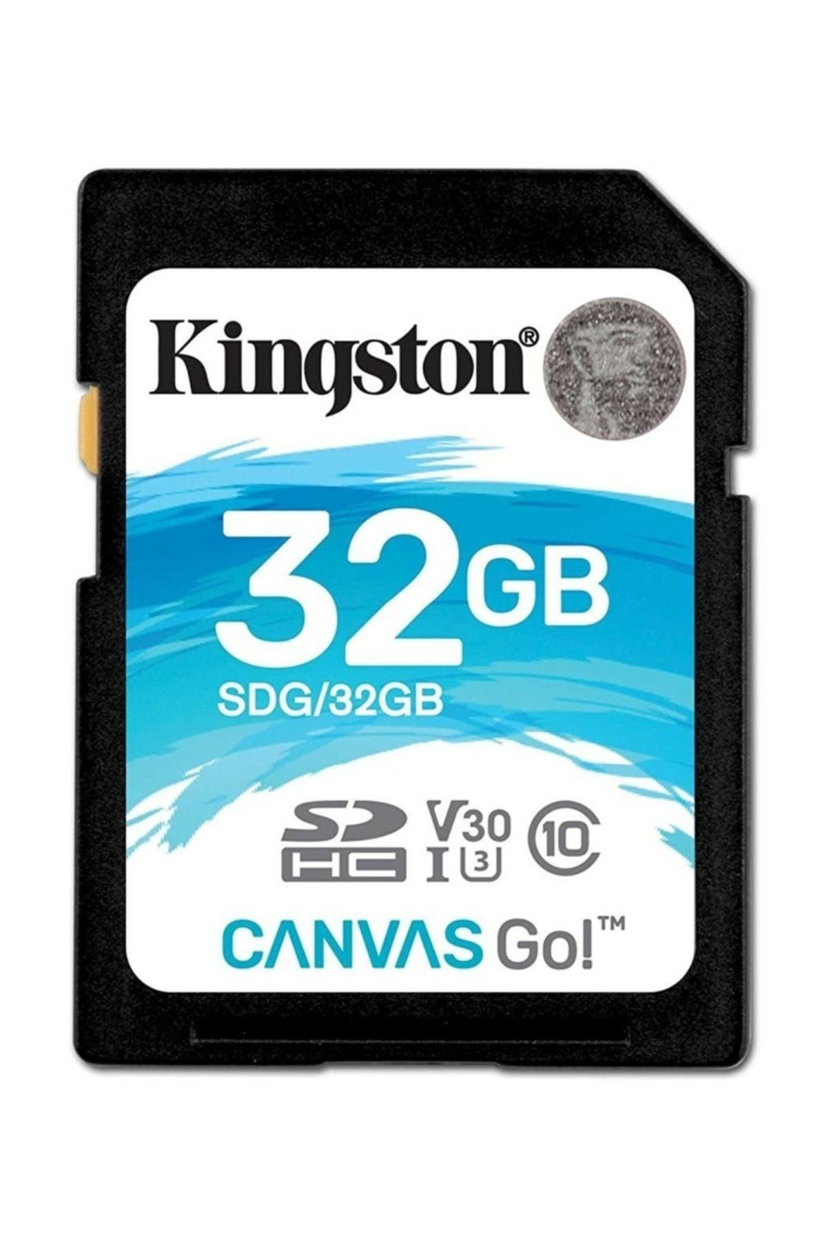 Kingston SDHC Canvas Go CL10 U3 V30 Hafıza Kartı 32GB SDG-32GB