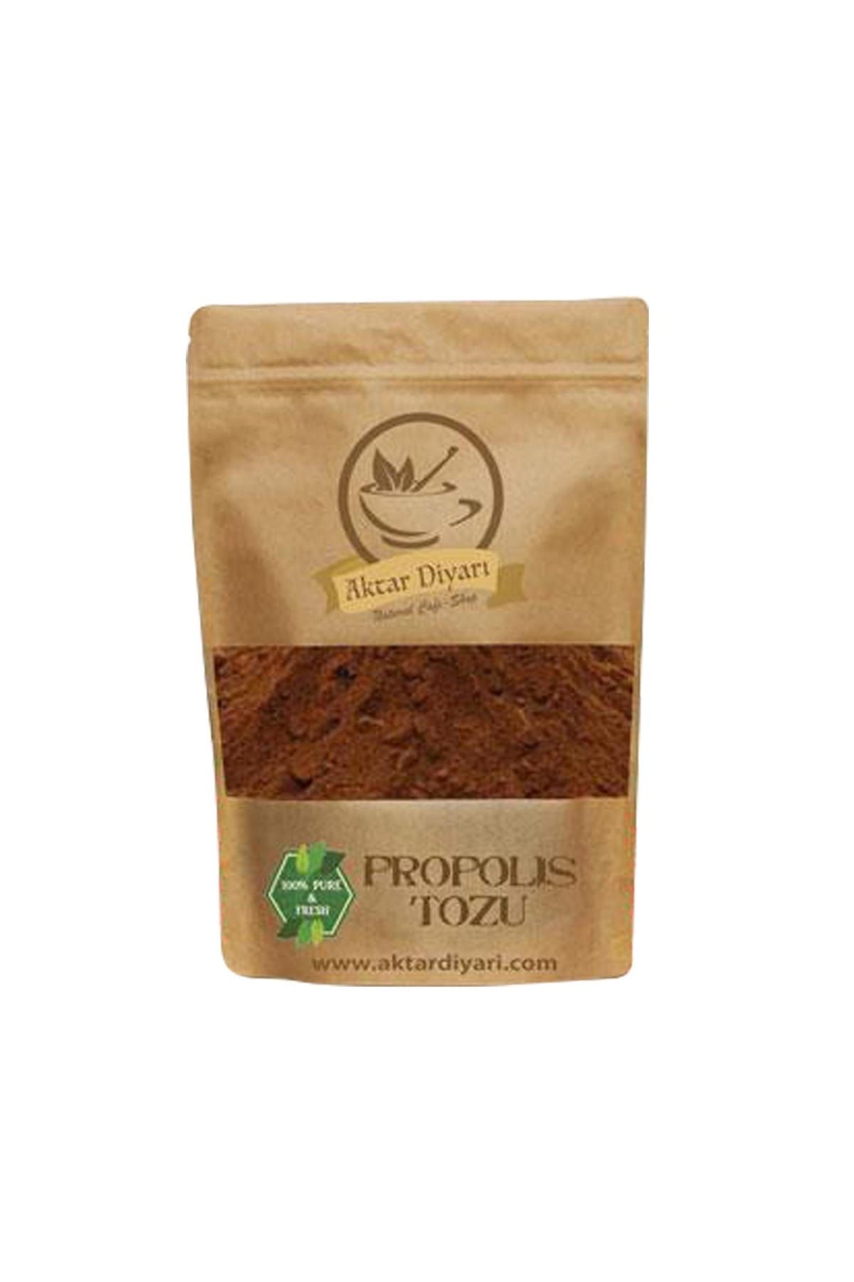 Aktar Diyarı Propolis Toz % 100 Saf Ekstrat Labaratuvar Belgeli  500 Gr