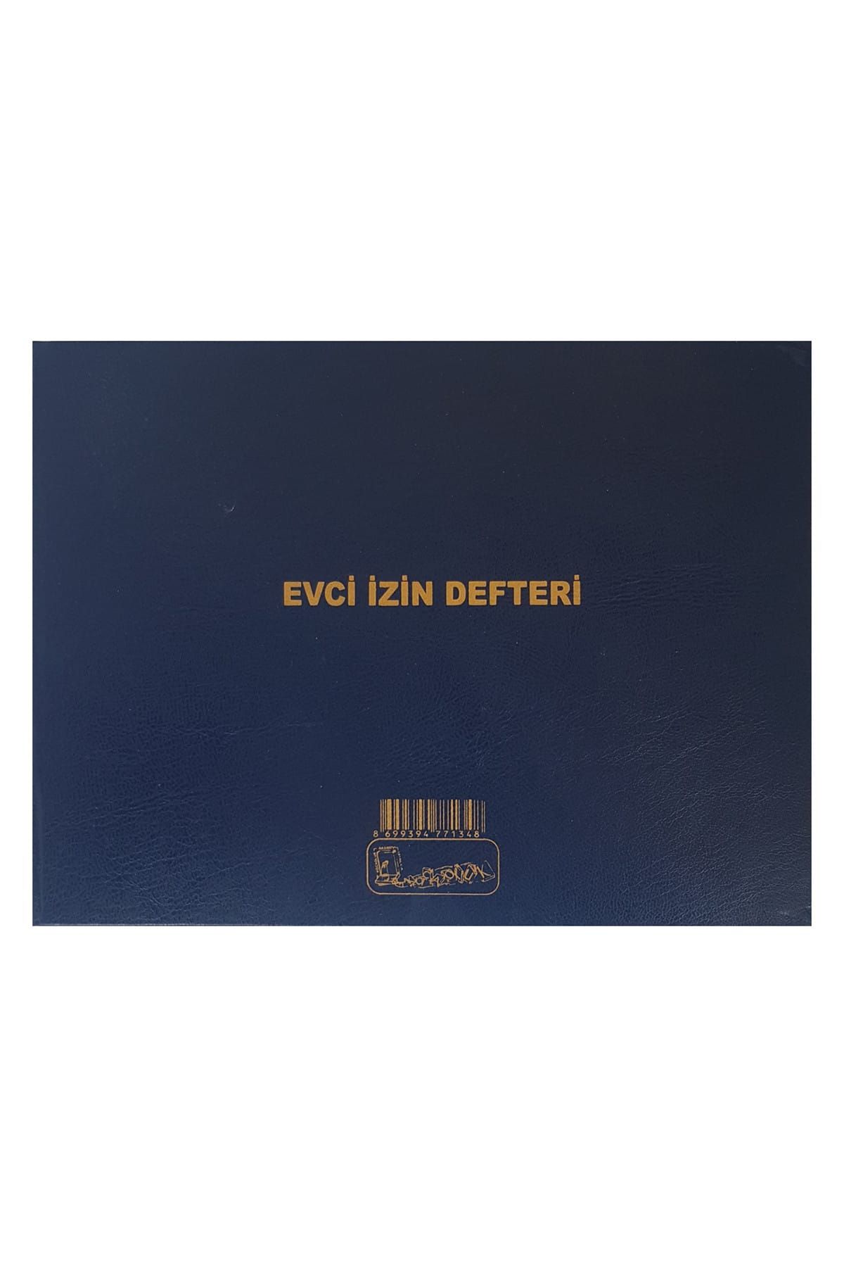 Kocaoluk Evci İzin Defteri Cilt Kapak