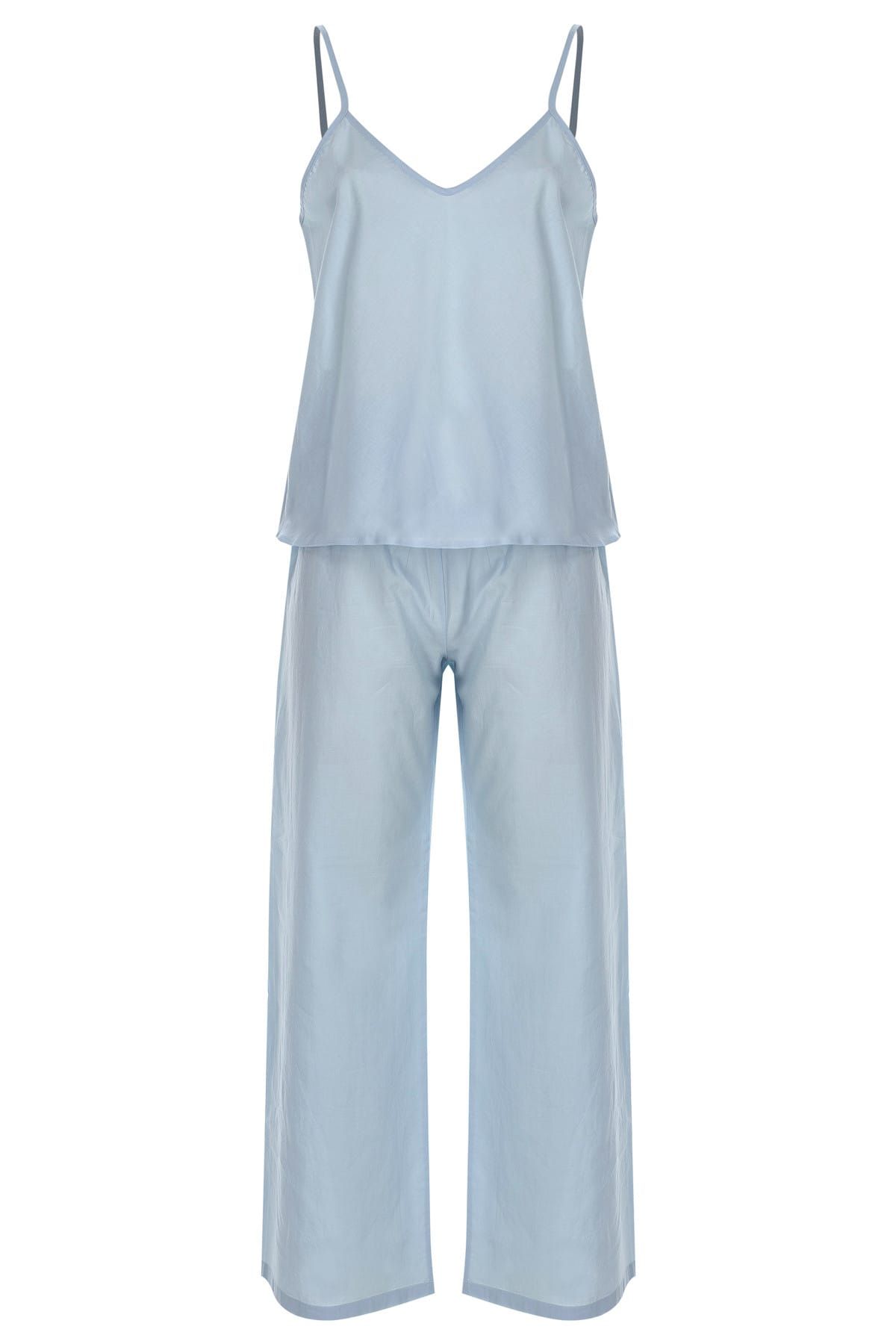 GTNight Kadın Mavi Pijama Altı