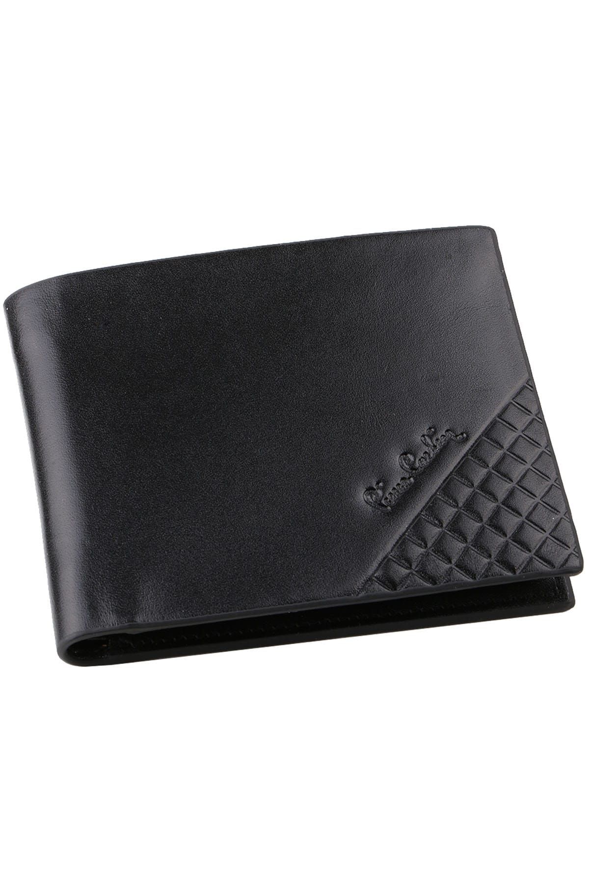 Pierre Cardin Erkek Siyah Gofreli Cüzdan 22430S KRVT8690002222206