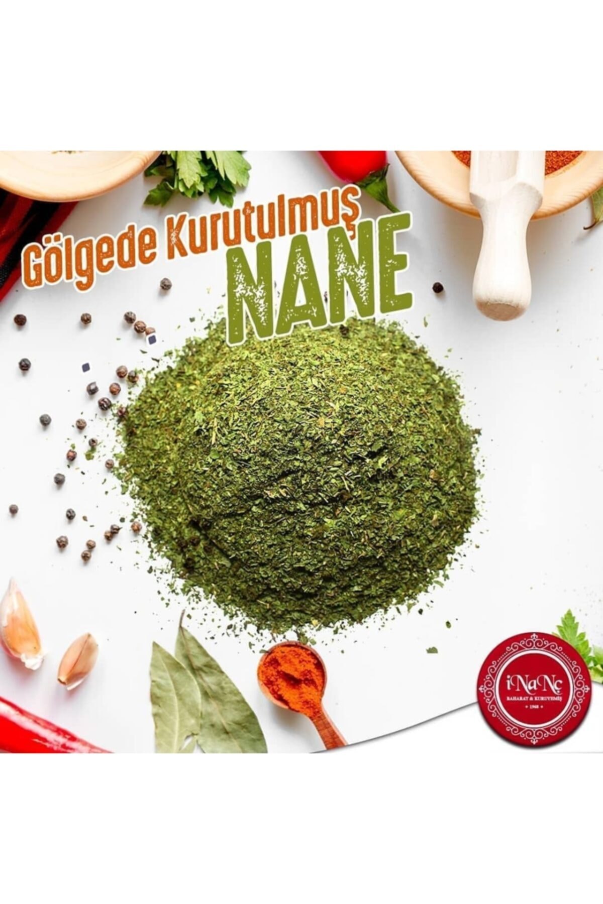 İnanç Baharat Antep Nane 250 Gram