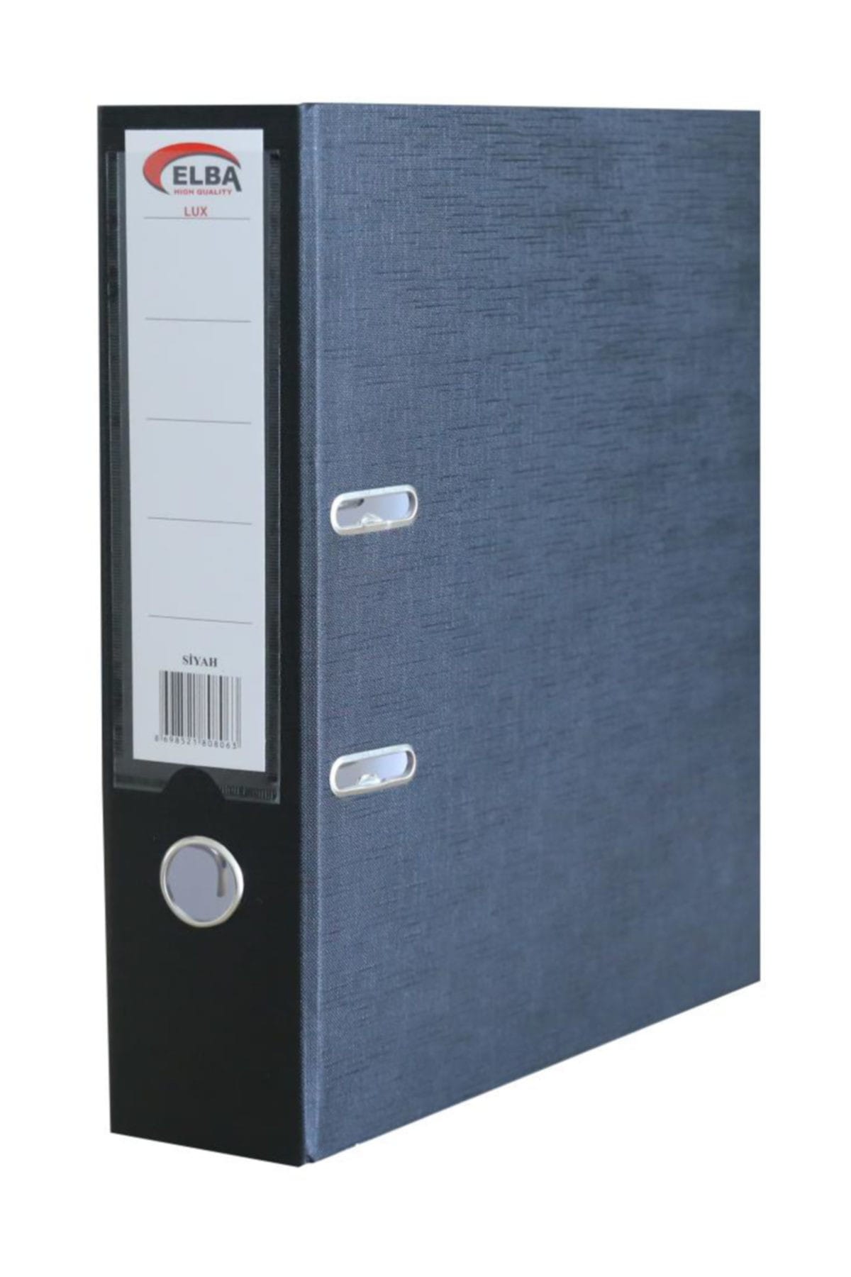 ELBA KLASÖR PLS LÜX GENİŞ SİYAH (10 LU)