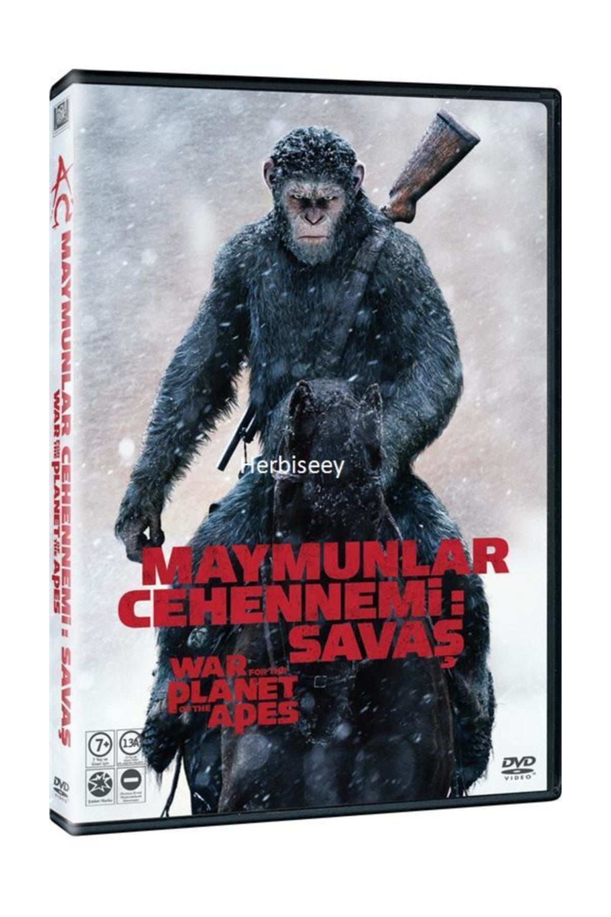 Bir Film Dvd Maymunlar Cehennemi Savaş / War For The Planet Of The Apes -