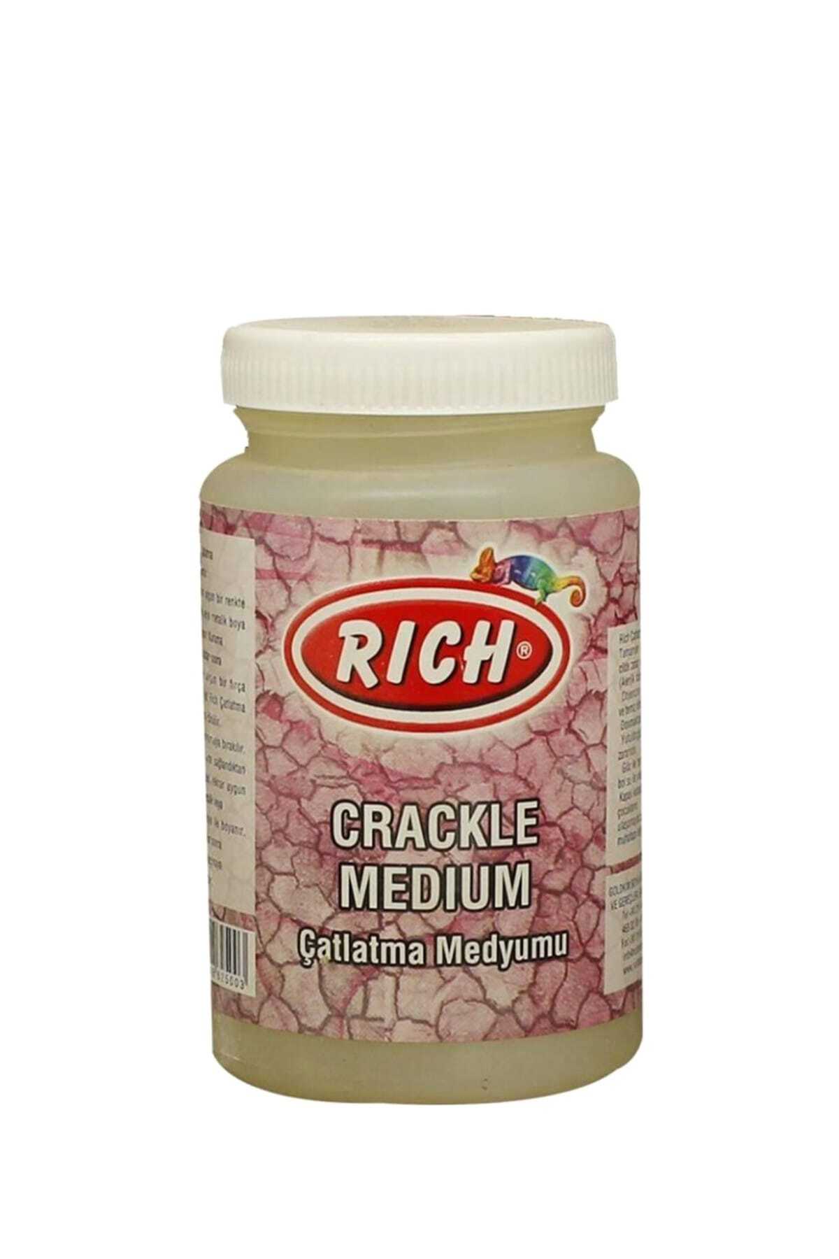 Rich Crackle (Boya) Medium (Medyum) Çatlatma 250 ml