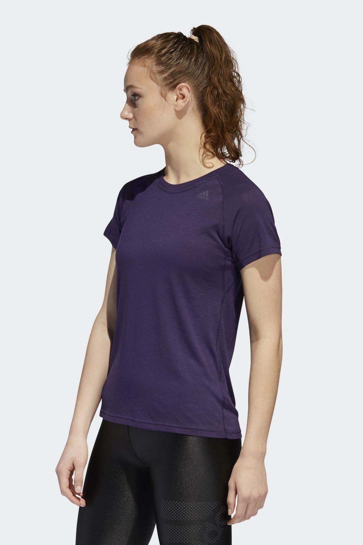 adidas PRIME 2.0 SS Mor Kadın T-Shirt 100575117