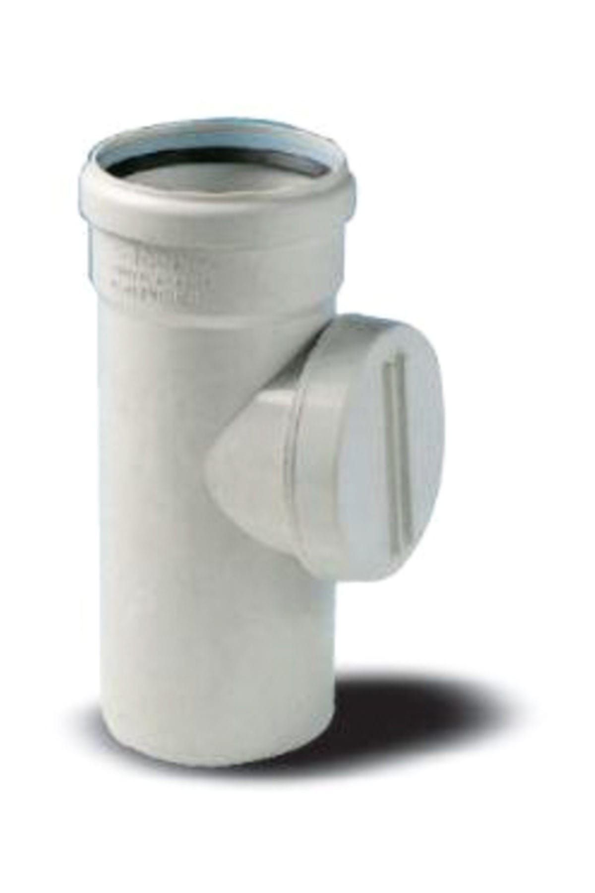 Egeyıldız Pvc Temizleme T Boru 150 mm  3,2 mm