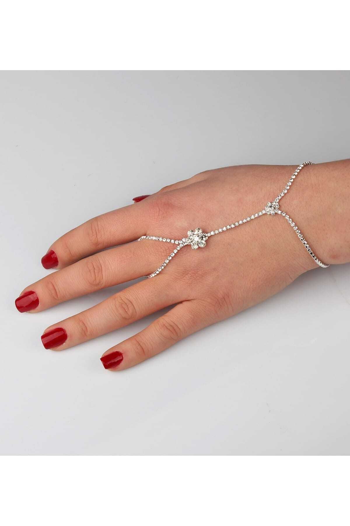 EJOYA Kadın Kristal Taşlı Su Yolu Şahmeran 82424 82424