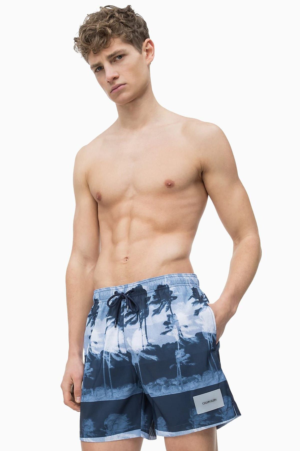 Calvin Klein Erkek Deniz Şortu 19YKM0KM00282-CK2018