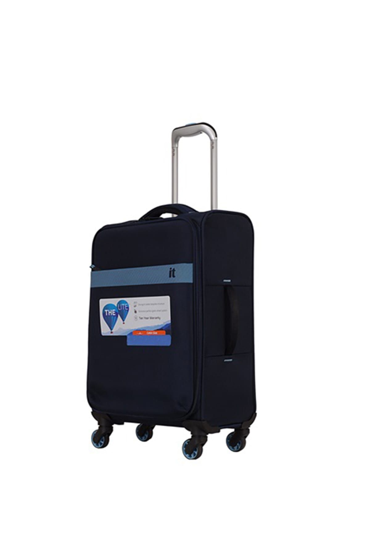 IT LUGGAGE Lacivert Unisex Kabin Boy Valiz 1247589004484