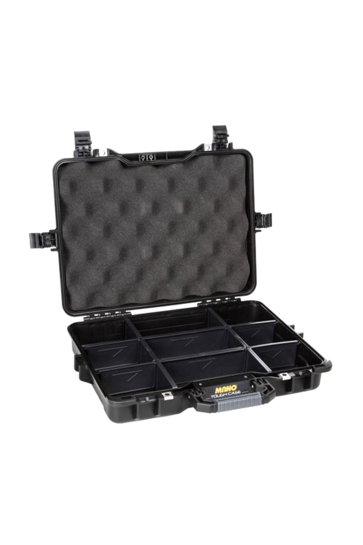 MANO Mtc 300Pl Siyah - Yumurta Sünger + Plastik Bölmeli Tough Case Pro Takım Çantası