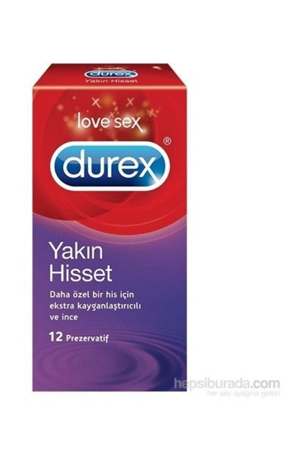 Durex Yakın Hisset 12'li Prezervatif