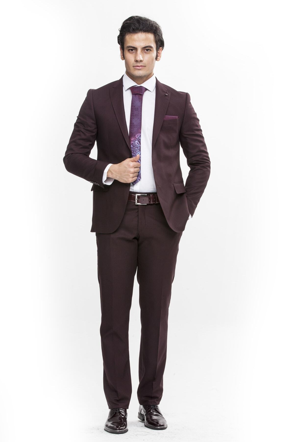 Morven Bordo Belgrad Takim Elbise - 2532332
