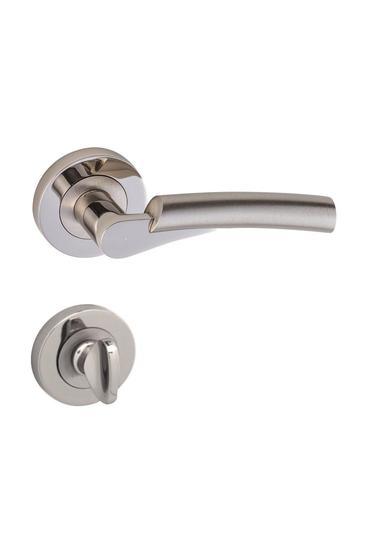 DOĞANLAR Venüs Mat Nikel Rozetli Wc Kapı Kolu